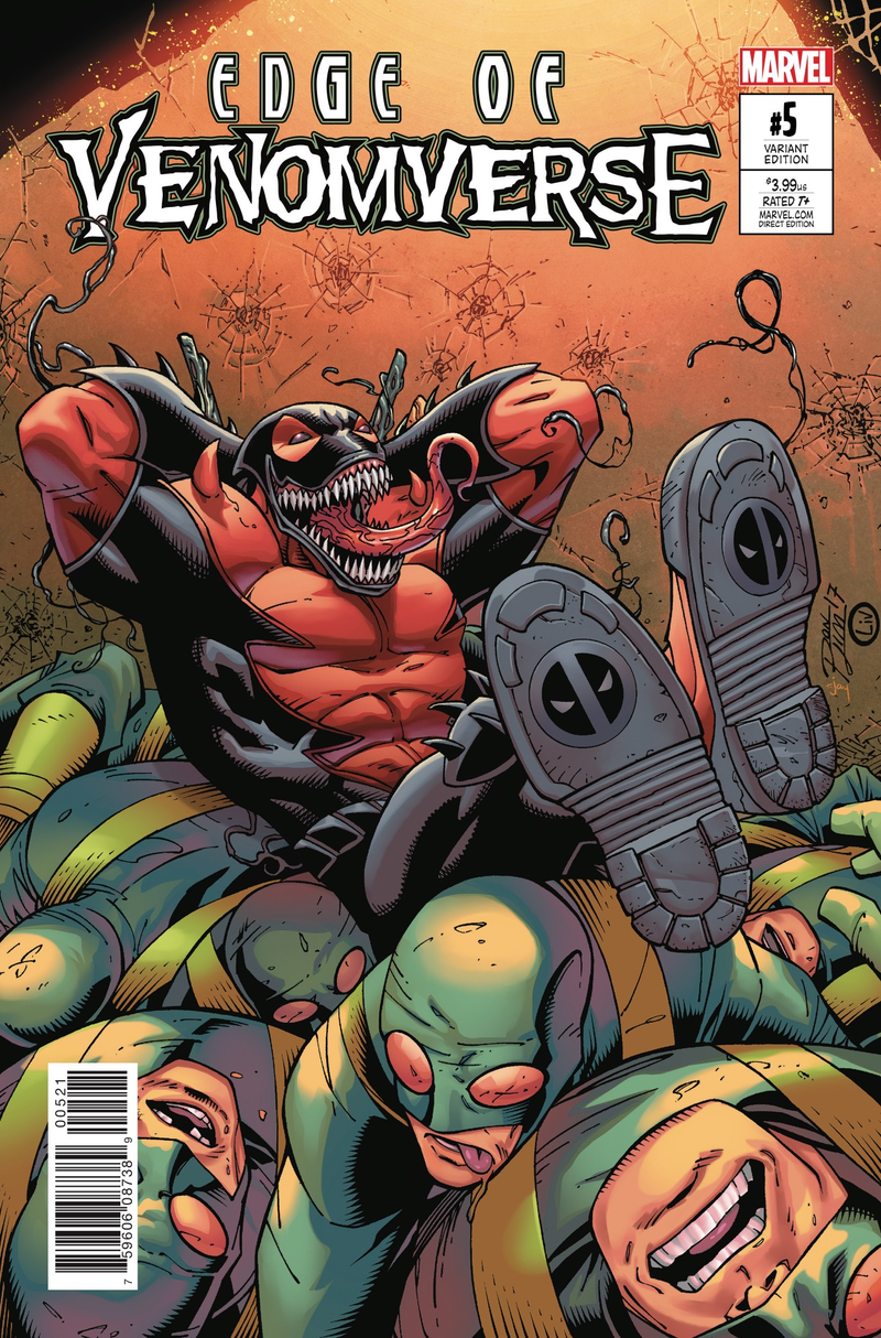 Image: Marvel Comics; variant by Ron Lim, John Livesay, and Jordan Boyd